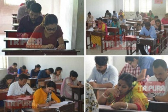 Amid massive controversies, protests over TET Question Papersâ€™ Leak, TET Exam held in Tripura, Govt denies probe